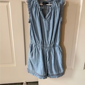 GAP Kids Light Blue Chambray One Piece